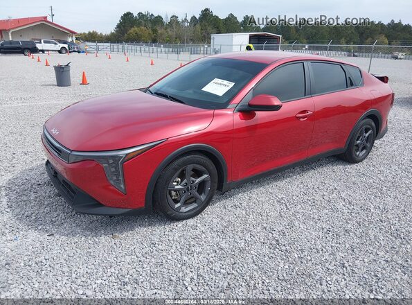 3KPFT4DE9SE024161 2025 KIA K4 Красный Передняя левая четверть