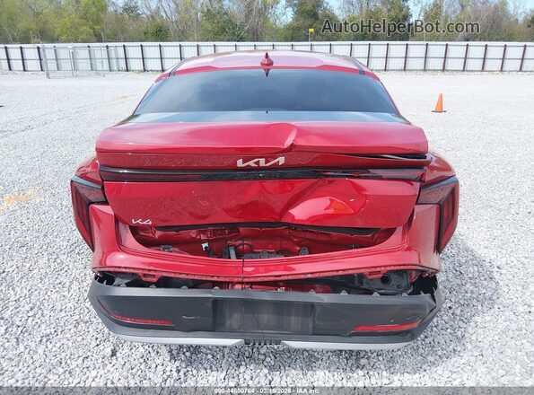 3KPFT4DE9SE024161 2025 KIA K4 Красный Вид спереди