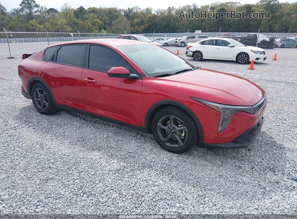 3KPFT4DE9SE024161 2025 KIA K4 Красный Передняя правая четверть