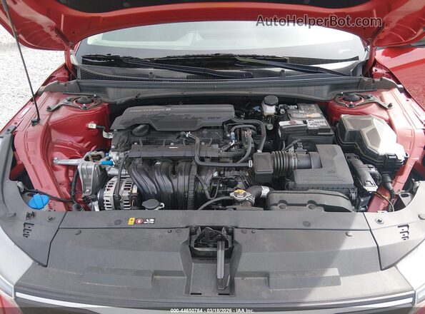 3KPFT4DE9SE024161 2025 KIA K4 Красный Вид сзади
