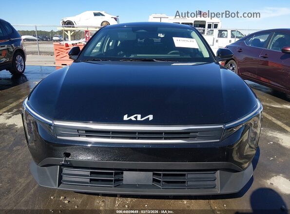3KPFT4DEXSE129226 2025 KIA K4 Black Вид задньої частини салону