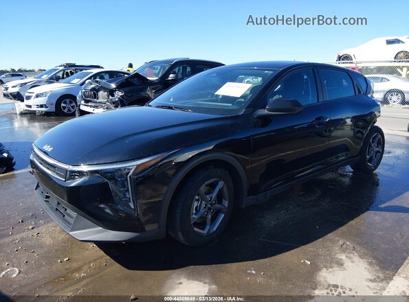 3KPFT4DEXSE129226 2025 KIA K4 Black Передня ліва чверть