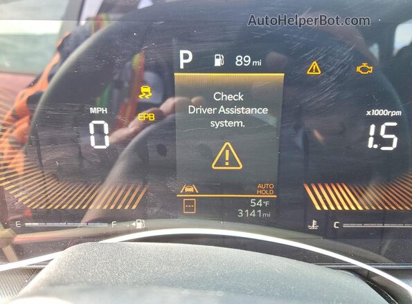 3KPFT4DEXTE269827 2026 KIA K4 Красный Вид щитка приборов