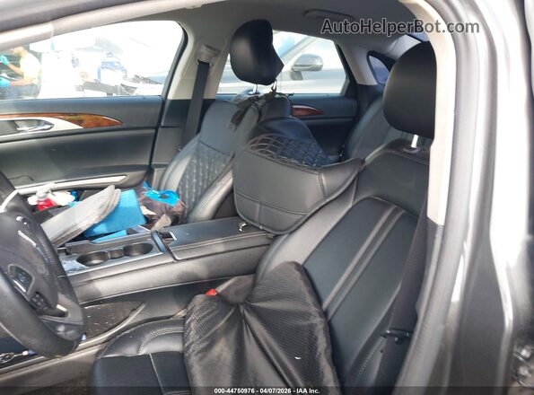 3LN6L2LU0GR620722 2016 LINCOLN MKZ HYBRID Gray Widok wnętrza 360 stopni