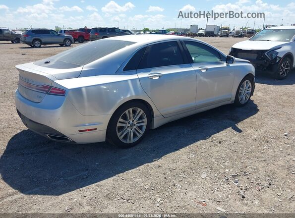 3LN6L2LU1GR622592 2016 LINCOLN MKZ HYBRID Silver Trasero derecho