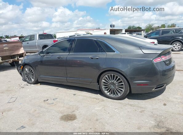 3LN6L2LU5GR600918 2016 LINCOLN MKZ HYBRID Gray Widok wnętrza 360 stopni
