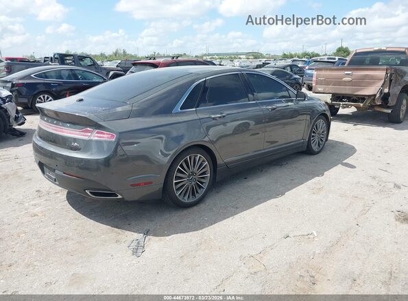 3LN6L2LU5GR600918 2016 LINCOLN MKZ HYBRID Gray Tył prawy