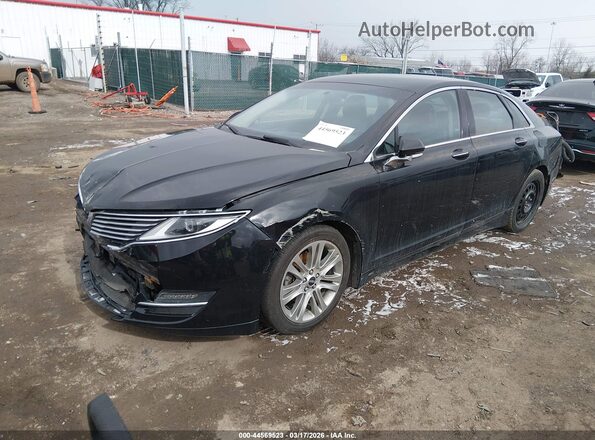 3LN6L2LU8GR630401 2016 LINCOLN MKZ HYBRID Черный Передняя левая четверть