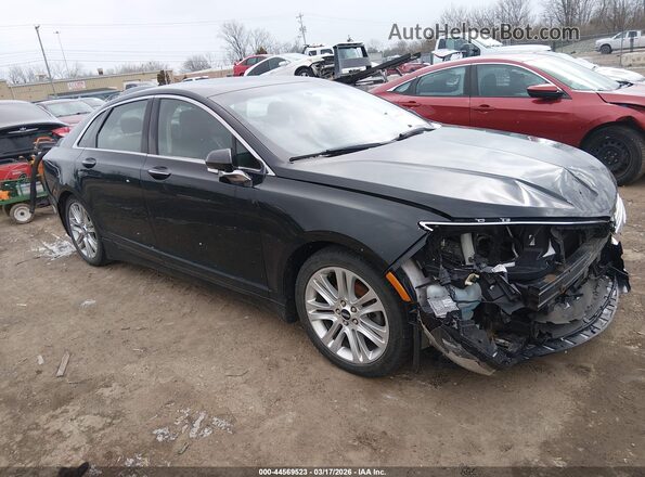 3LN6L2LU8GR630401 2016 LINCOLN MKZ HYBRID Черный Передняя правая четверть