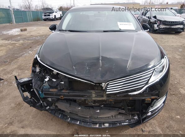 3LN6L2LU8GR630401 2016 LINCOLN MKZ HYBRID Черный Вид задней части салона