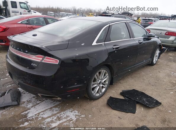 3LN6L2LU8GR630401 2016 LINCOLN MKZ HYBRID Черный Задняя правая четверть
