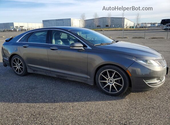 3LN6L2LU8GR633945 2016 LINCOLN MKZ Charcoal Przód prawy