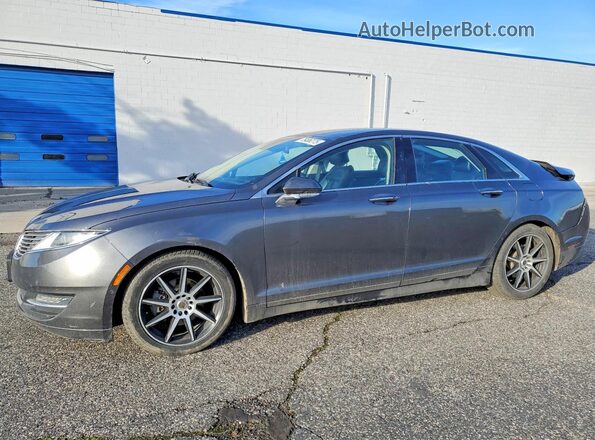 3LN6L2LU8GR633945 2016 LINCOLN MKZ Charcoal Przód lewy