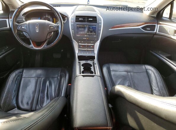 3LN6L2LU8GR633945 2016 LINCOLN MKZ Charcoal Widok deski rozdzielczej