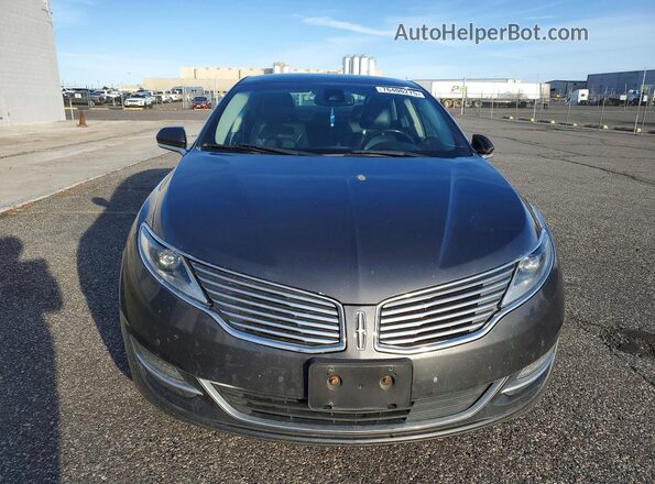 3LN6L2LU8GR633945 2016 LINCOLN MKZ Charcoal Widok z przodu