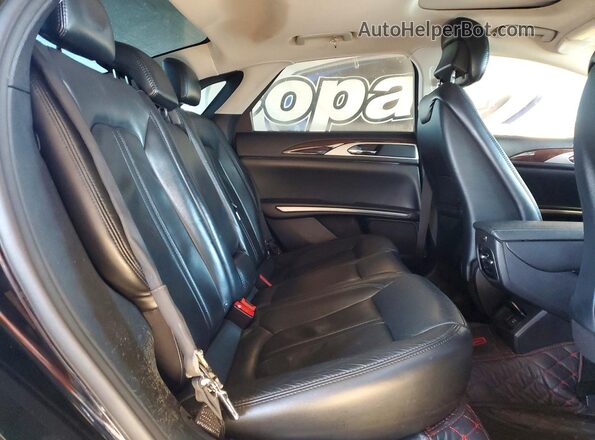 3LN6L2LUXGR602020 2016 LINCOLN MKZ Black Widok tylnych siedzeń