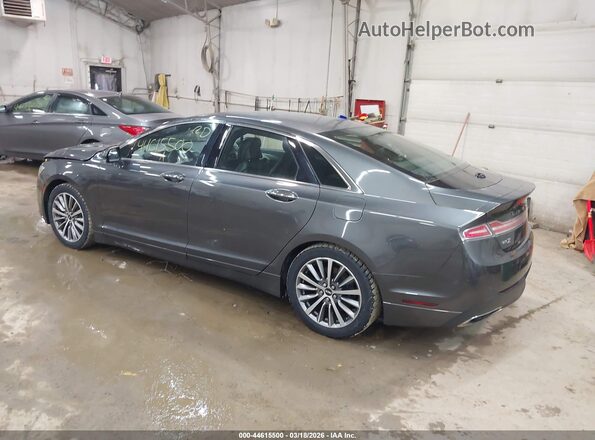 3LN6L5B93JR620381 2018 LINCOLN MKZ Серый Задняя левая четверть