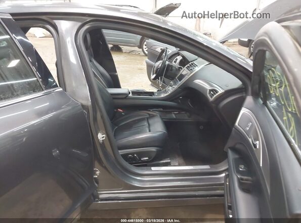 3LN6L5B93JR620381 2018 LINCOLN MKZ Серый Вид салона спереди