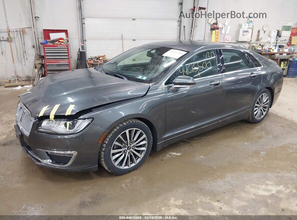 3LN6L5B93JR620381 2018 LINCOLN MKZ Серый Передняя левая четверть