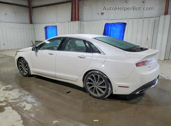 3LN6L5D91KR613587 2019 LINCOLN MKZ White Հետևի ձախ