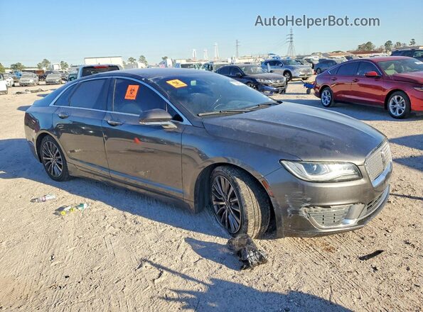 3LN6L5D98JR607901 2018 LINCOLN MKZ Серый Передняя правая четверть