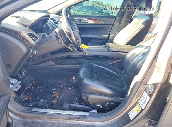 3LN6L5D98JR607901 2018 LINCOLN MKZ Серый Вид салона спереди