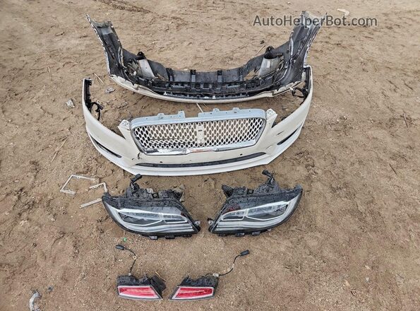 3LN6L5E92LR612951 2020 LINCOLN MKZ White Widok komory silnika