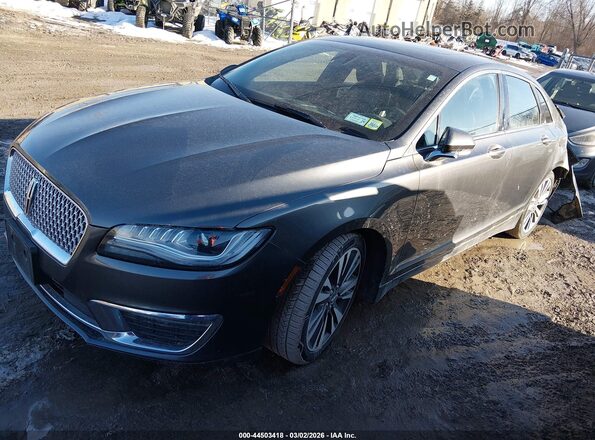 3LN6L5F93JR627776 2018 LINCOLN MKZ Серый Передняя левая четверть