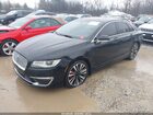 2017 Lincoln Mkz Reserve Черный vin: 3LN6L5F95HR645514