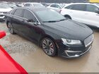 2017 Lincoln Mkz Reserve Черный vin: 3LN6L5F95HR645514