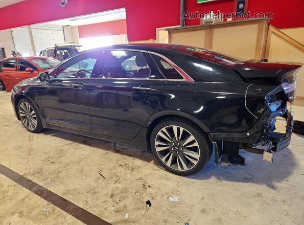 3LN6L5F97JR629322 2018 LINCOLN MKZ Black Задня ліва чверть