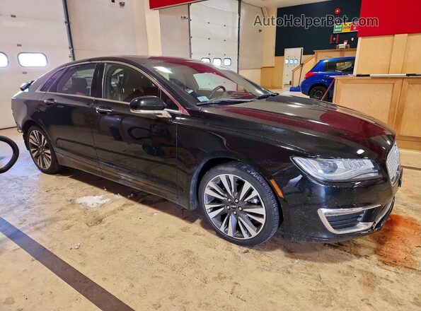 3LN6L5F97JR629322 2018 LINCOLN MKZ Black Передня права чверть