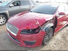 2018 Lincoln Mkz Reserve Красный vin: 3LN6L5F99JR608410