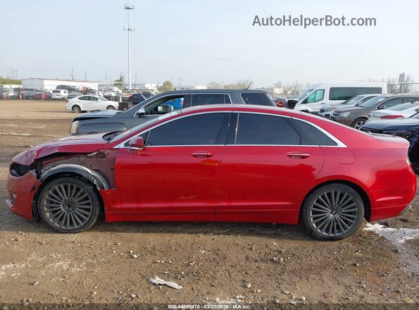 3LN6L5F99JR608410 2018 LINCOLN MKZ Красный 