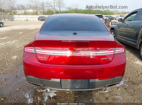 3LN6L5F99JR608410 2018 LINCOLN MKZ Красный 