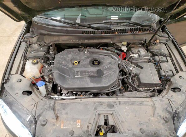 3LN6L5F99KR632594 2019 LINCOLN MKZ Black Вид задньої частини салону