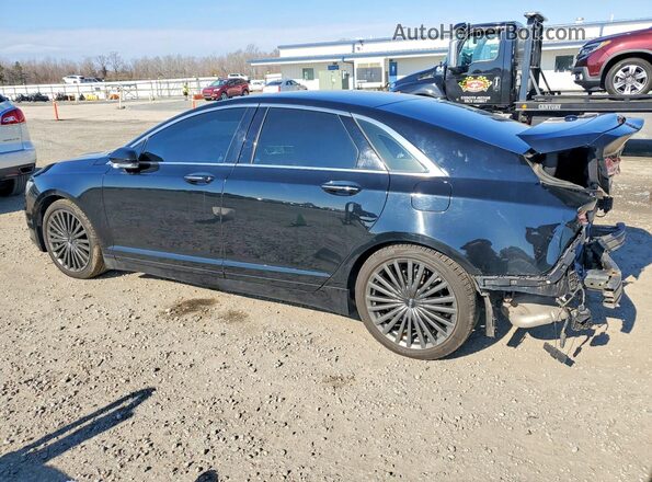 3LN6L5FC7JR627095 2018 LINCOLN MKZ Черный Задняя левая четверть