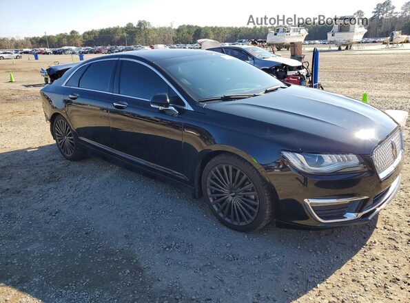 3LN6L5FC7JR627095 2018 LINCOLN MKZ Черный Передняя правая четверть