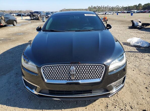 3LN6L5FC7JR627095 2018 LINCOLN MKZ Черный Вид спереди