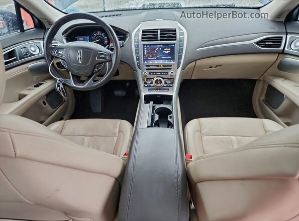 3LN6L5LU8LR611617 2020 LINCOLN MKZ Синий Вид панели приборов