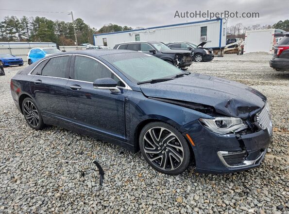 3LN6L5LU8LR611617 2020 LINCOLN MKZ Синий Передняя правая четверть