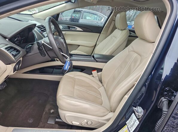 3LN6L5LU8LR611617 2020 LINCOLN MKZ Синий Вид салона спереди