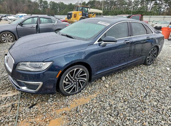 3LN6L5LU8LR611617 2020 LINCOLN MKZ Синий Передняя левая четверть