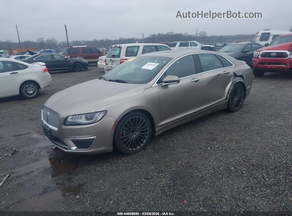 3LN6L5MU2JR603850 2018 LINCOLN MKZ HYBRID Tan Przód lewy