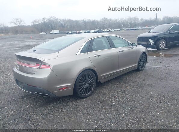 3LN6L5MU2JR603850 2018 LINCOLN MKZ HYBRID Tan Tył prawy