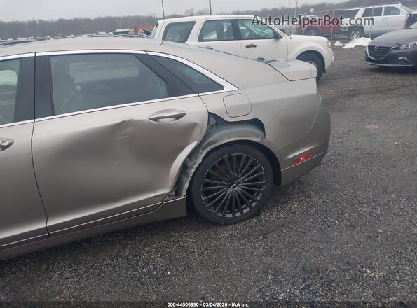 3LN6L5MU2JR603850 2018 LINCOLN MKZ HYBRID Tan Widok z przodu