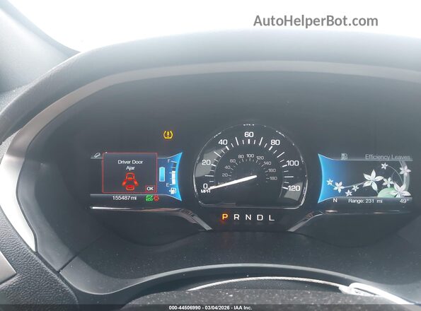 3LN6L5MU2JR603850 2018 LINCOLN MKZ HYBRID Tan Widok tylnych siedzeń
