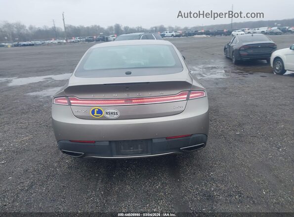 3LN6L5MU2JR603850 2018 LINCOLN MKZ HYBRID Tan 