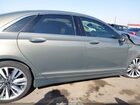 2017 Lincoln Mkz Hybrid Reserve Gray vin: 3LN6L5MU4HR655460