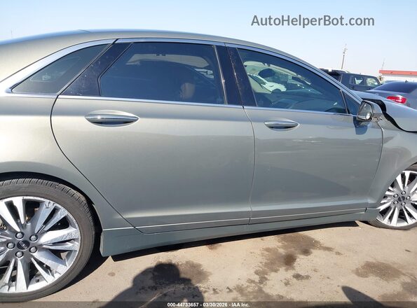 3LN6L5MU4HR655460 2017 LINCOLN MKZ HYBRID Gray Vista interior trasera